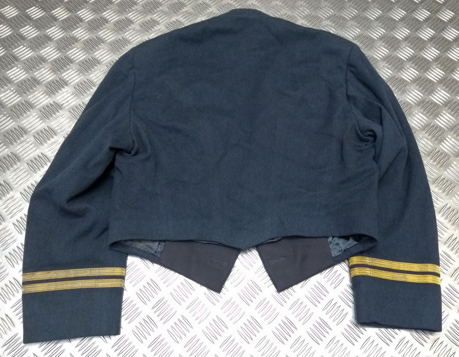 Vintage Mess Dress Jacket RAF Royal Air Force Blue Grey Colour Burton Clothing