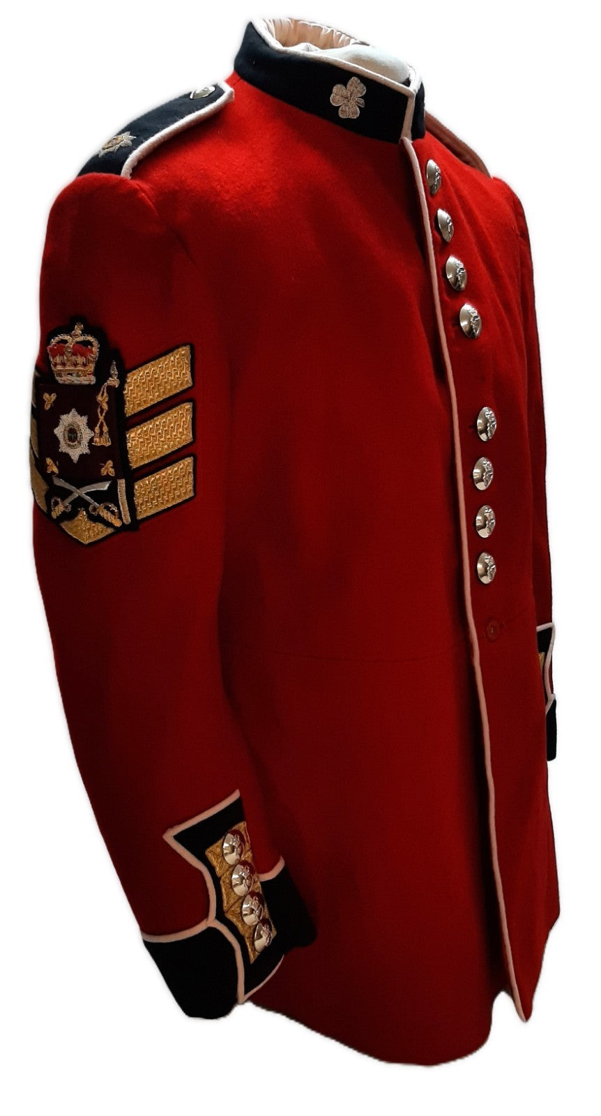 British Army Irish Red Tunic Jacket Ceremonial For Collectors & Re-enactment