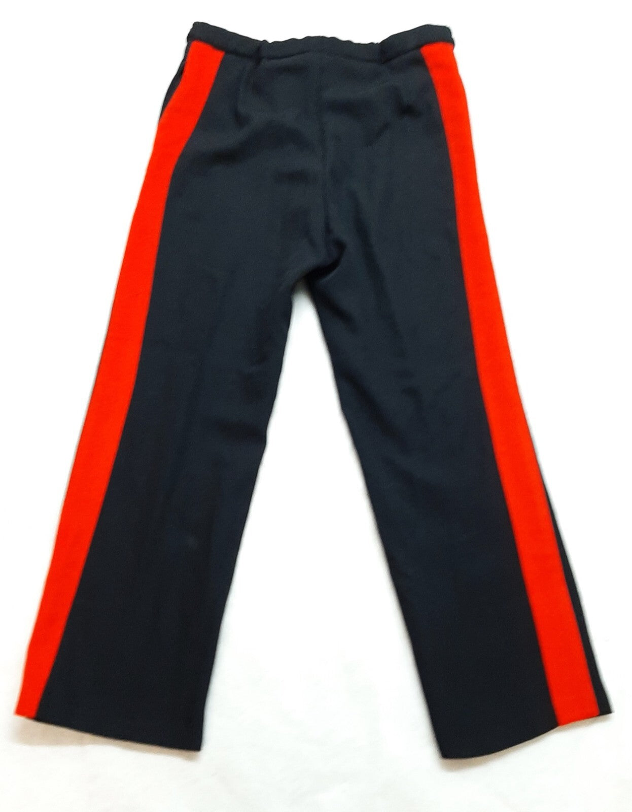 No1 Trousers British Dress with Red Stripe Blues Waist 34"