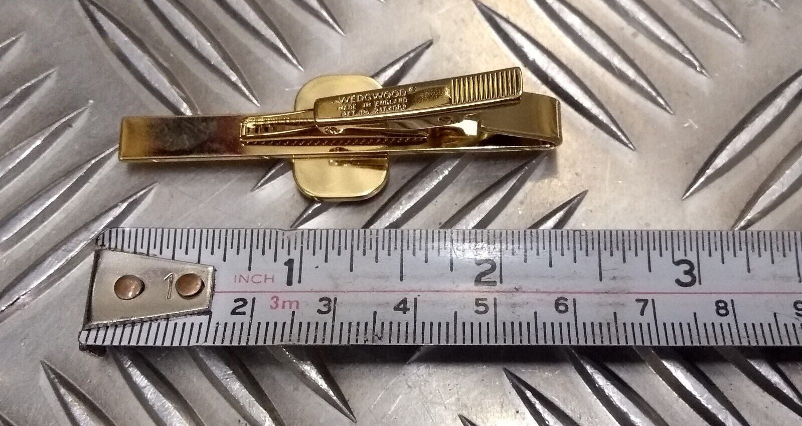 Wedgwood England Crocodile Tie Clip