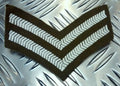 Genuine British Army No2 Corporal Rank Stripes Chevrons Badges Patches 2 Chev G1