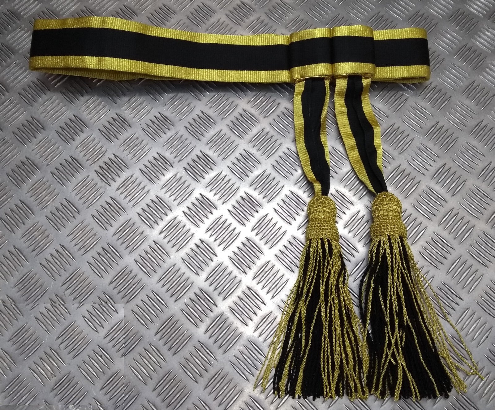 Chaplains Waist Sash Gold and Black RAChD Chaplains' Department Ceremonial