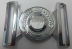 Bahrain Ceremonial Buckle Chrome Locket With National Insignia For Parade Belts