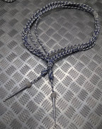 Standard Aiguillette Senior Officer Light Blue Fleck Ceremonial UK Made