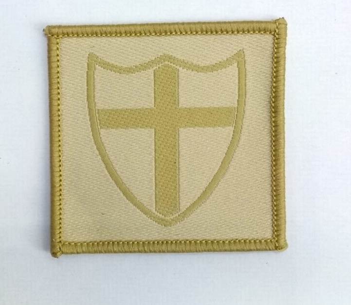 8 Engineer Brigade Desert /Sand TRF Patch Genuine British Army - NEW