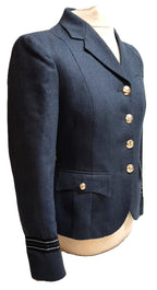 RAF Womans Royal Air Force Jacket No1 Dress OFC / WOs WRAF Blue Grey Colour Size 100cm Reg