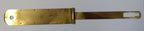 Genuine Vintage British Hinged Strip Fitting Shoulder Board