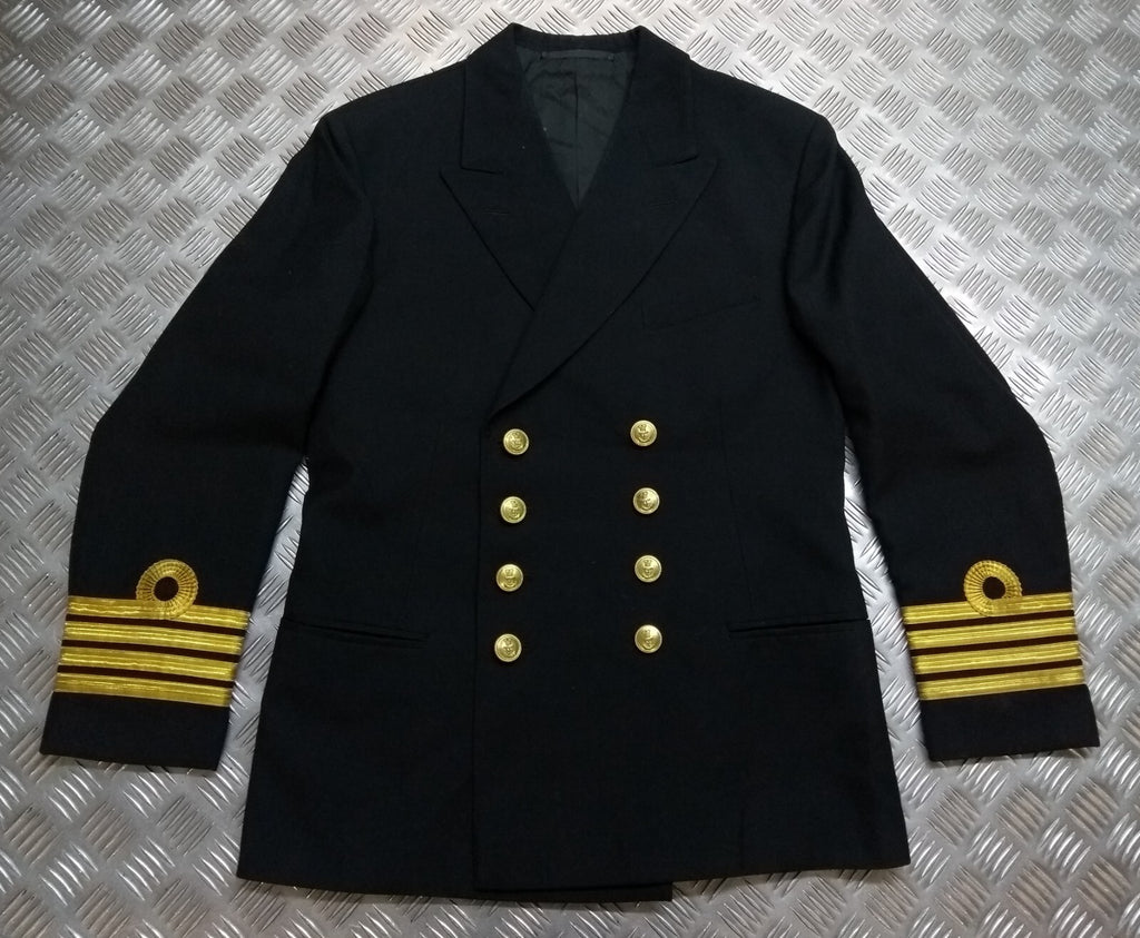 Vintage Naval Jacket 60/70s Pattern British Navy No1 Dress Uniform Captain Rank