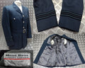 Vintage No1 Jacket RAF Royal Air Force OFC Cuff Ribbons Old Pattern 80s