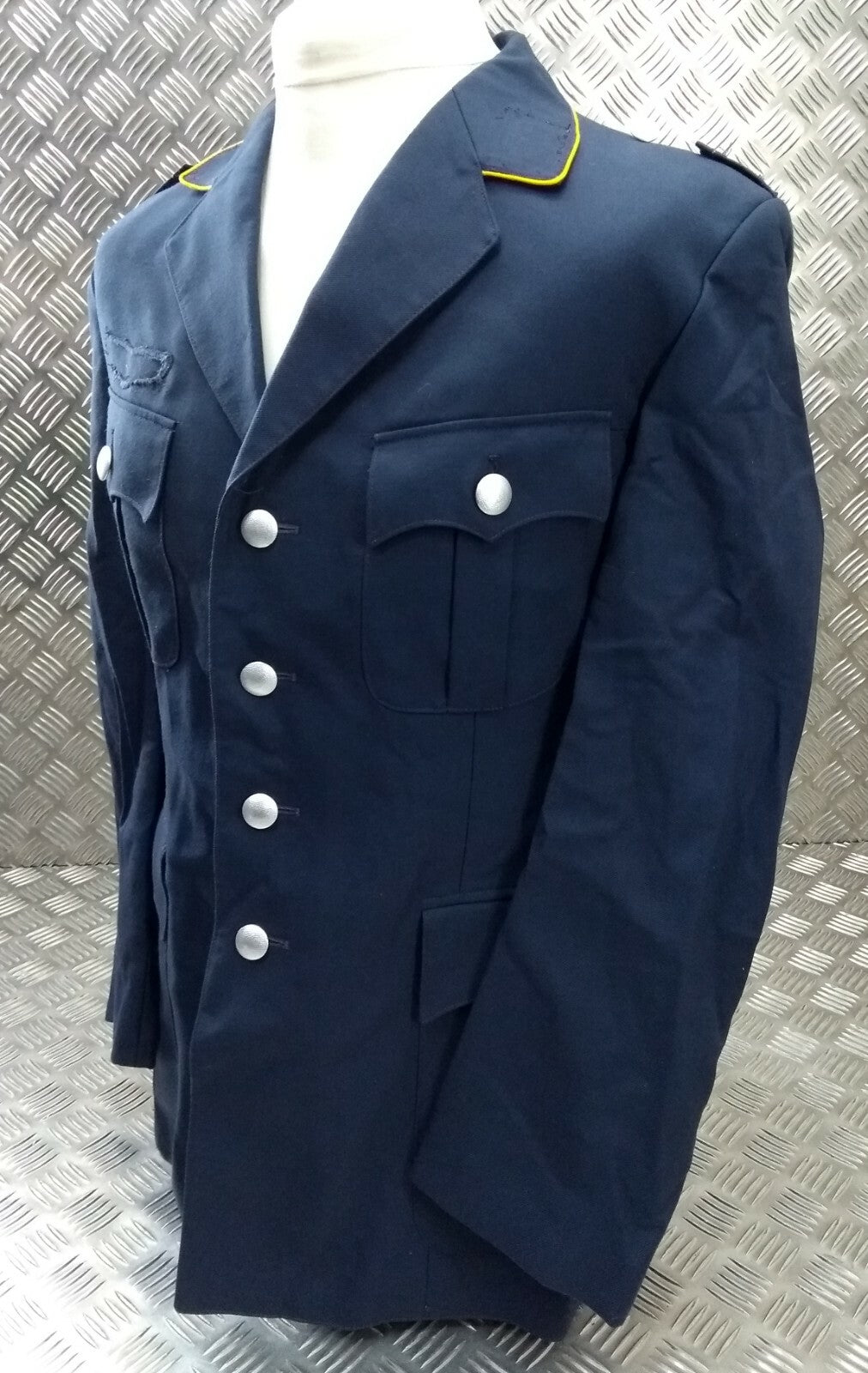 RAF Royal Air Force Vintage German Airforce Luftwaffe Dress Parade Jacket Bund De-Badged