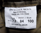No2 Breeches Jodhpurs British Army & Household Cavalry Pattern 72/84/100cm