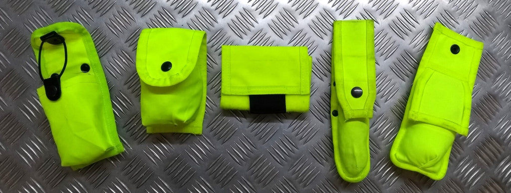Aegis Pouch Set 5 PC Hi Viz Molle Vest Accessory Pouches Twist Click Interlock
