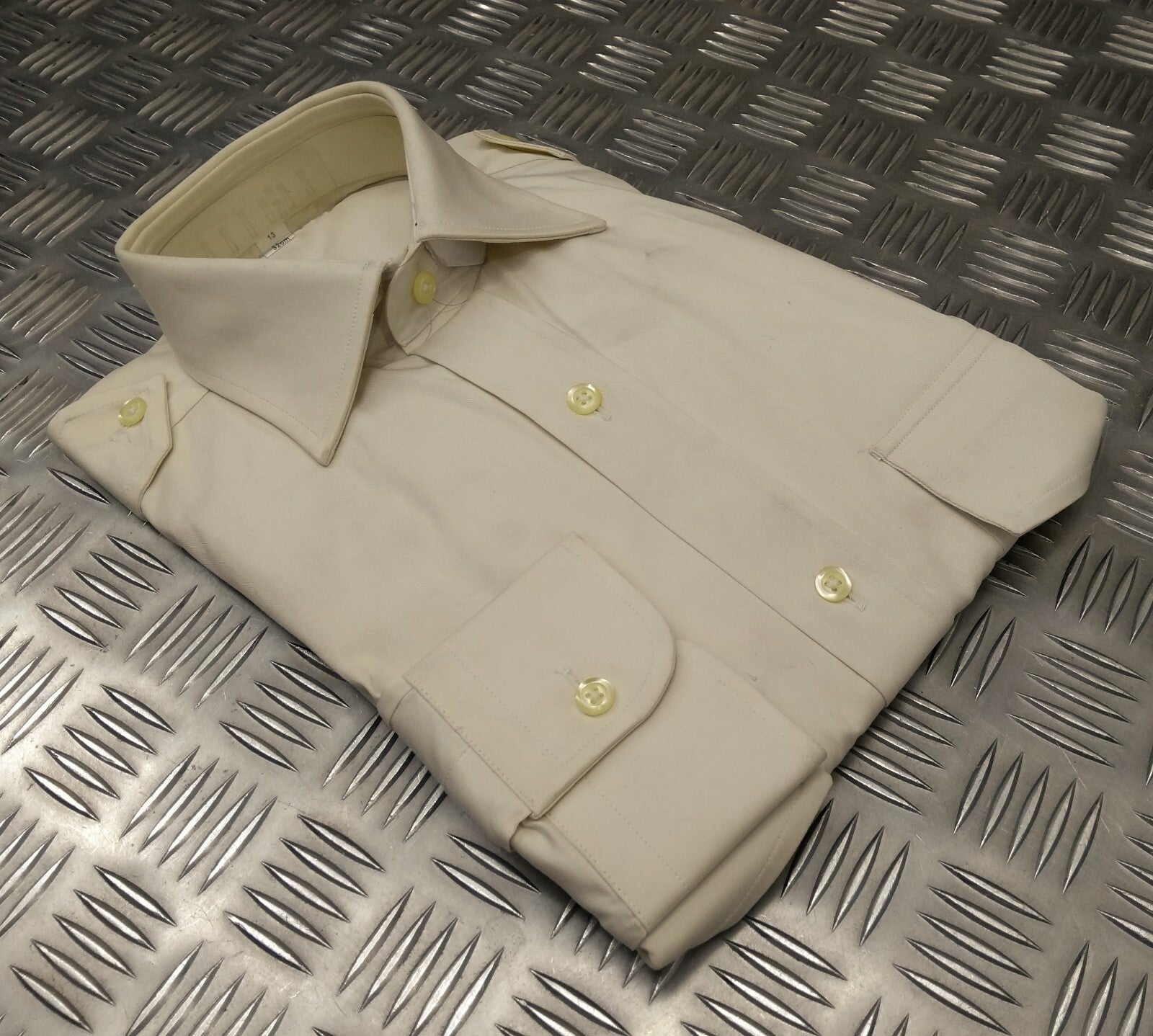 British Army Shirt Made Standard Dress Issue Long Sleeve 100% Cotton No2 13"