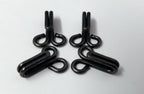 Genuine British Issue Aiguillette Pipe Cord Black Chain Hooks X4 STD196