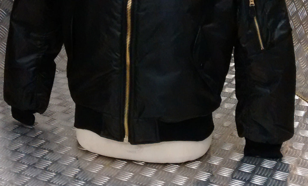 MA1 US Style Bomber Jacket Black - NEW