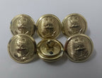 RN Naval Buttons Senior Ratings Service Dress Anchor & Crown Size 30L NEW