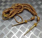 Aiguillette No4 For Officers Red Fleck Gold Ceremonial & Parade Issue