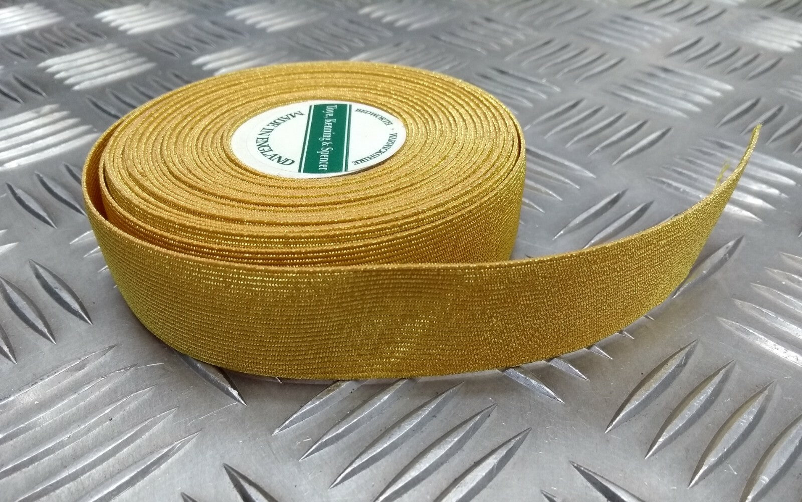 Genuine Vintage British Issue 23mm Gold Corded Rank Lace Braided Tape