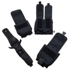 Black MOLLE Pouches Various Utility Ammo Baton Joblot of 4 Assorted Brands