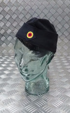 Genuine German Navy 100% Wool Flat Cap Envelope Side Cap Forage Hat - Big Sizes