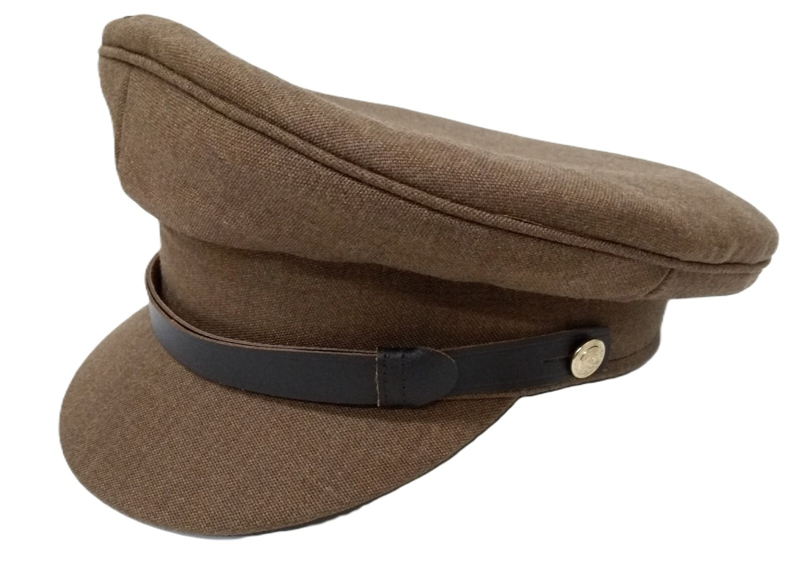 No2 Officer Hat British Army Regimental Dress Cap Buttons & leather Chinstrap