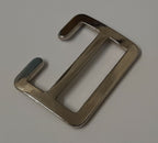 Genuine British Issue 1" Chrome Plated Rifle & Pack Sling Buckle