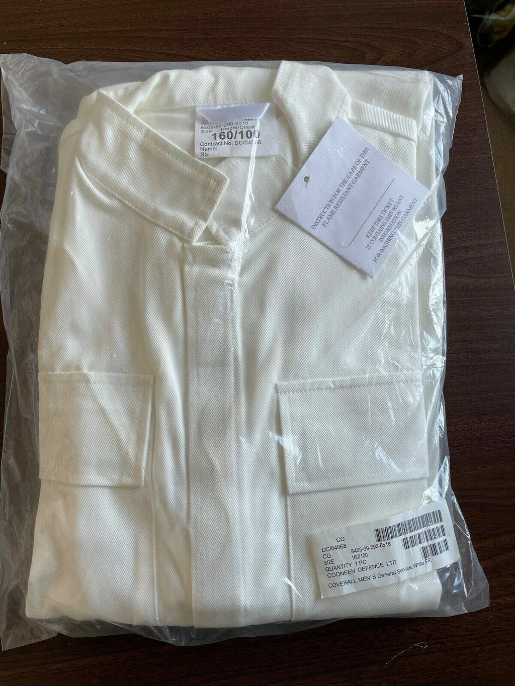 FR Protective Coveralls General Service UK Fire Resistant Material Used