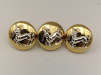 Royal Army Veterinary Corps RAVC Mounted Buttons 22L x3