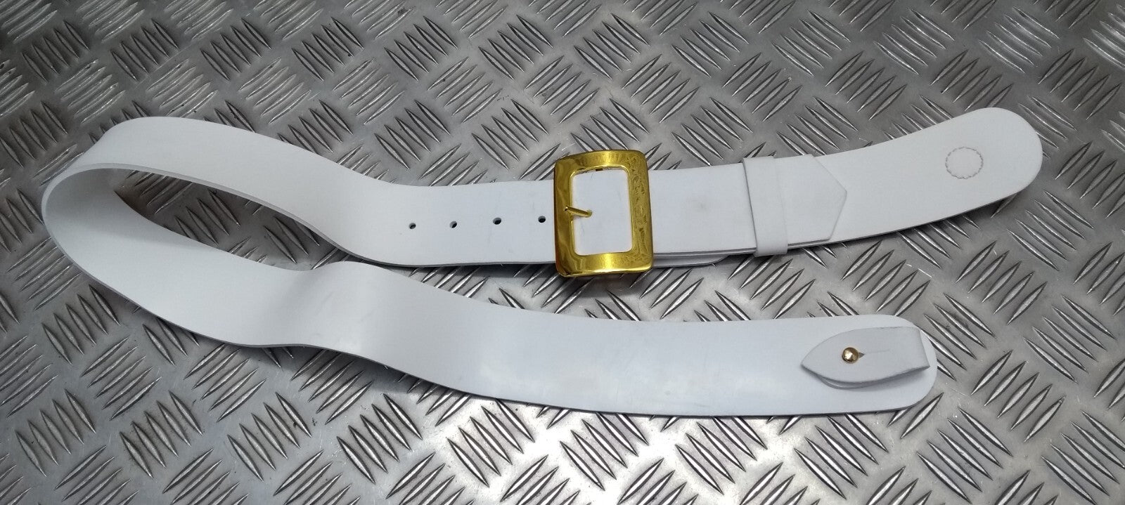 R.M Cross Belt Strap White Ceremonial Issue British Size 1