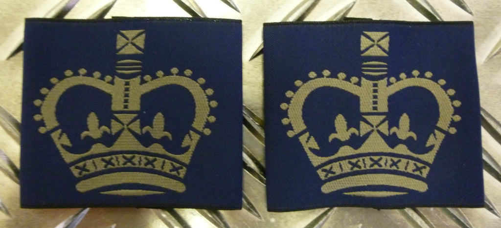 WO Shirt Slides RAF Royal Air Force Shoulder Sliders 1 pair NEW
