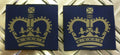 WO Shirt Slides RAF Royal Air Force Shoulder Sliders 1 pair NEW