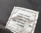 British Army Osprey Cover Insert Front & Back Soft Plates