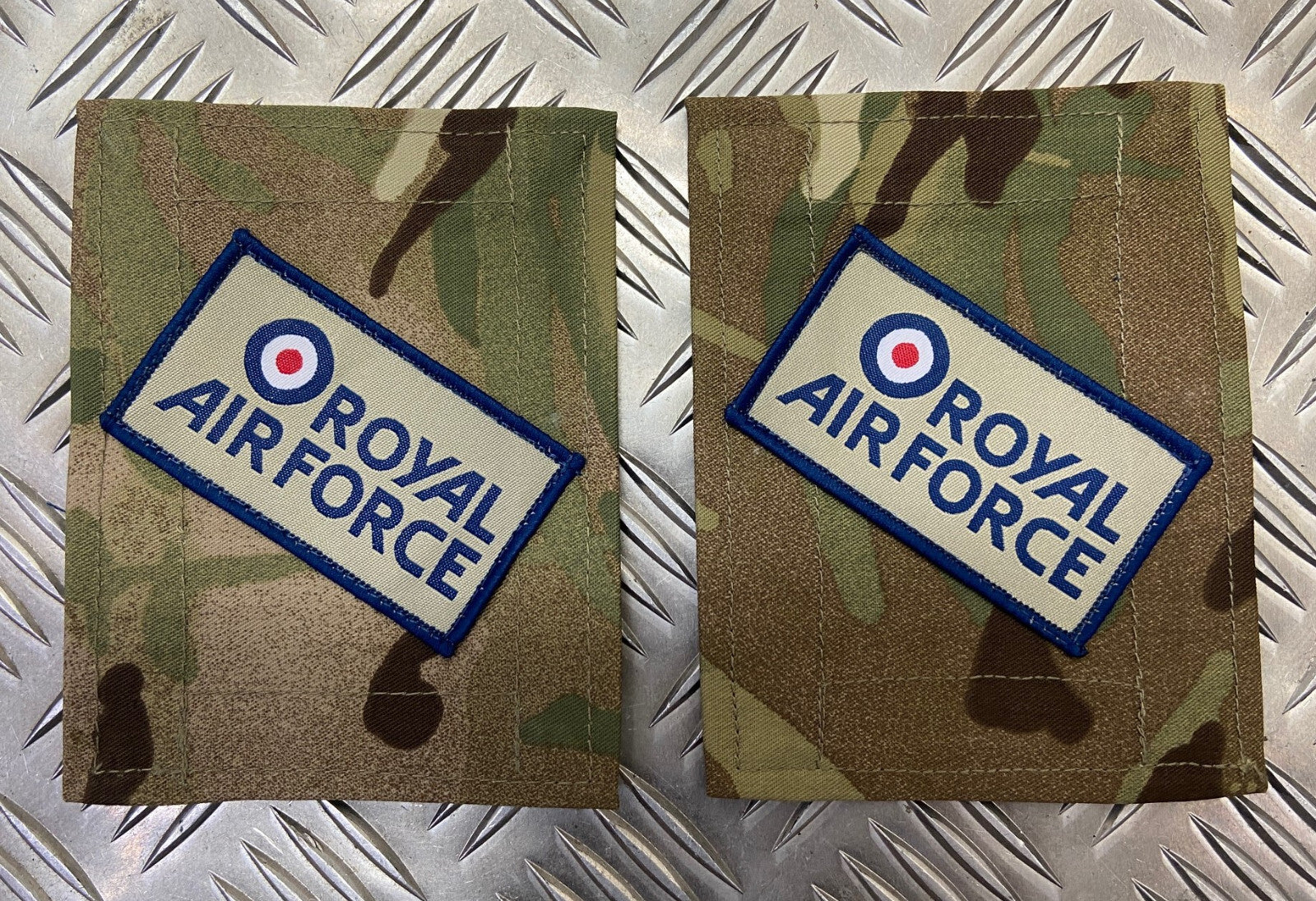 TRF MTP Blanking Patch Multi-Cam Panel Hook & Loop Backing RAF Royal Air Force NEW x 2