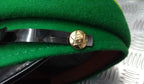 Trinidad Service Hat Woman's Officers Cap Uniform Dress British Made Size 6 7/8