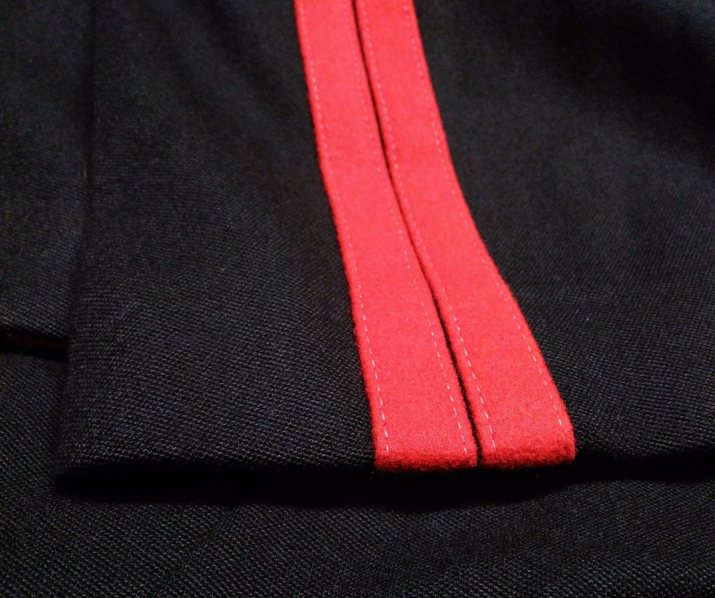 RLC No1 All Ranks Dress Trousers Double Red Stripe Genuine British Army Uniform