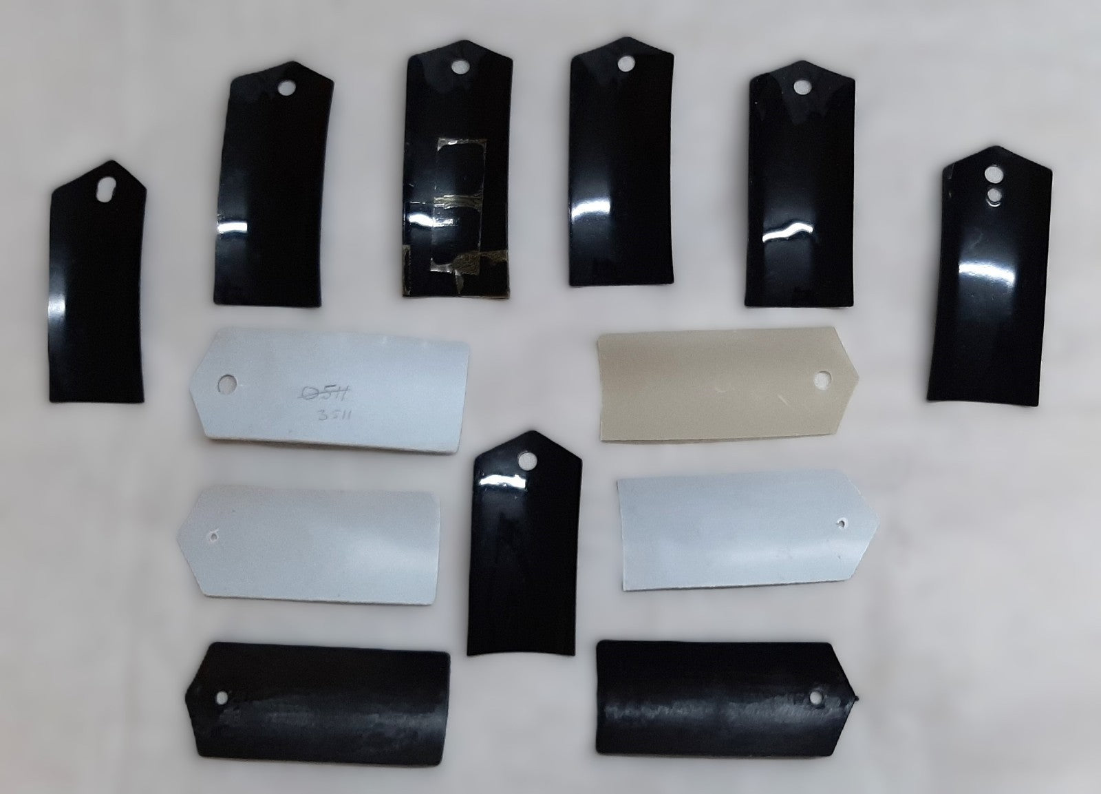 Inner Shoulder Boards Rigid Epaulette Curved Board Insert Miscellaneous Lot