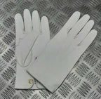 Genuine British Ceremonial Deerskin 3 Dart Leather Gloves Unissued