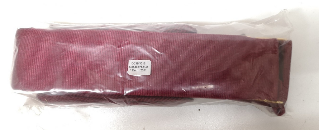 Crimson Silk Waist Sash Dress Ceremonial & Parade- New