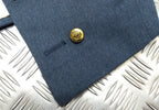 RAF Royal Air Force Vintage Mess Jacket Airforce Blue Grey Colour with Braided Cuffs by Moss Bros