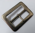 Genuine British & Security Detail 1 1/2" Chrome Prong Belt Buckle