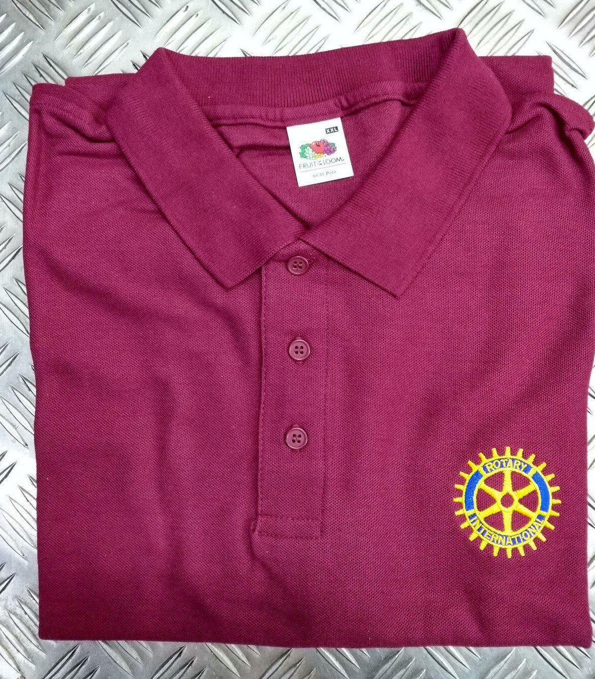 Polo Shirts with Rotary International Logo Various Colours & Sizes - NEW
