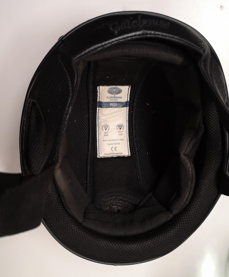 Gatehouse RXC1 Jockey Equestrian Skull Cap Helmet Size Large (59-60cm)
