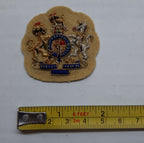 Mess Kit Badge Old English White WO British Embroidered Insignia Patch