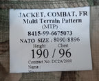 MTP Combat Jacket MultiCam FR Flame Retardant British Forces 190/96cm