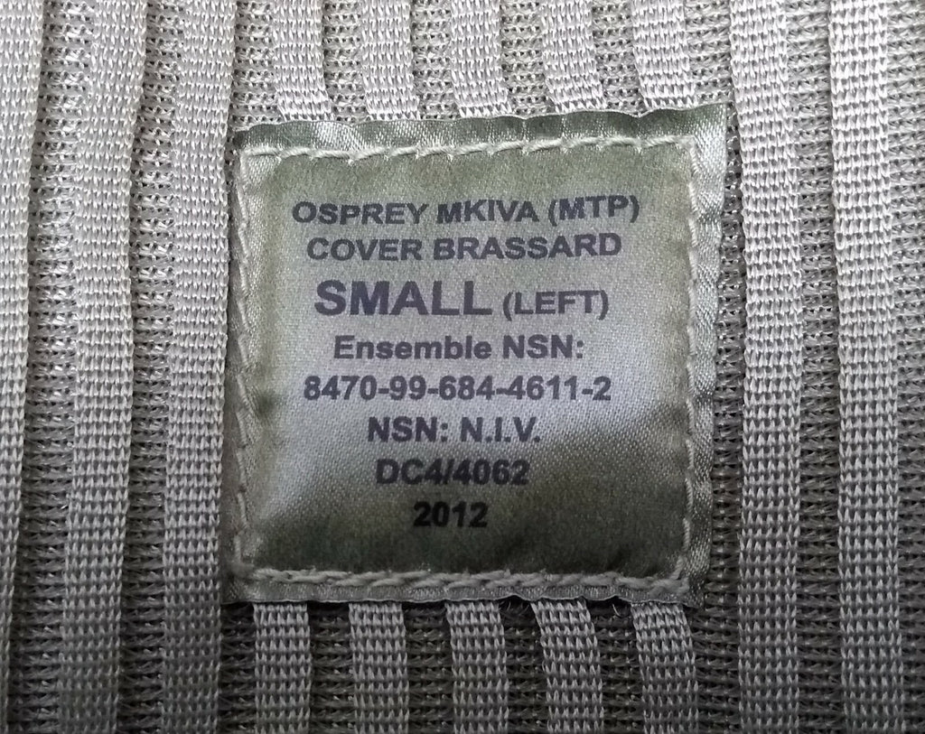 MTP Brassard Osprey Cover Carrier British Issue MultiCam MKIVA 1 Pair - NEW