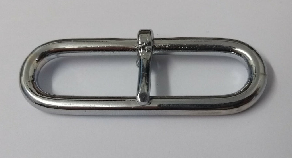 British Made Issue 1 3/4" Parade Chrome Belt Prong Slider X1