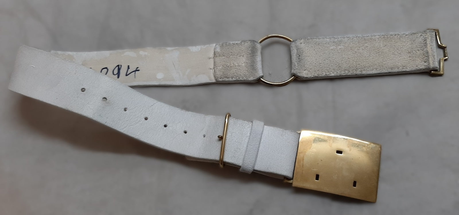 Cavalry Belt Buff Leather HCav Set Knot Hilt & Strap British