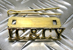 Inns Of Court & City Yeomanry Genuine British Army IC & CY Shoulder Titles - New