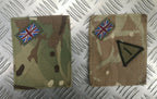 MTP Blanking Patches with 1st Armoured Infantry Brigade TRF Patch British Army