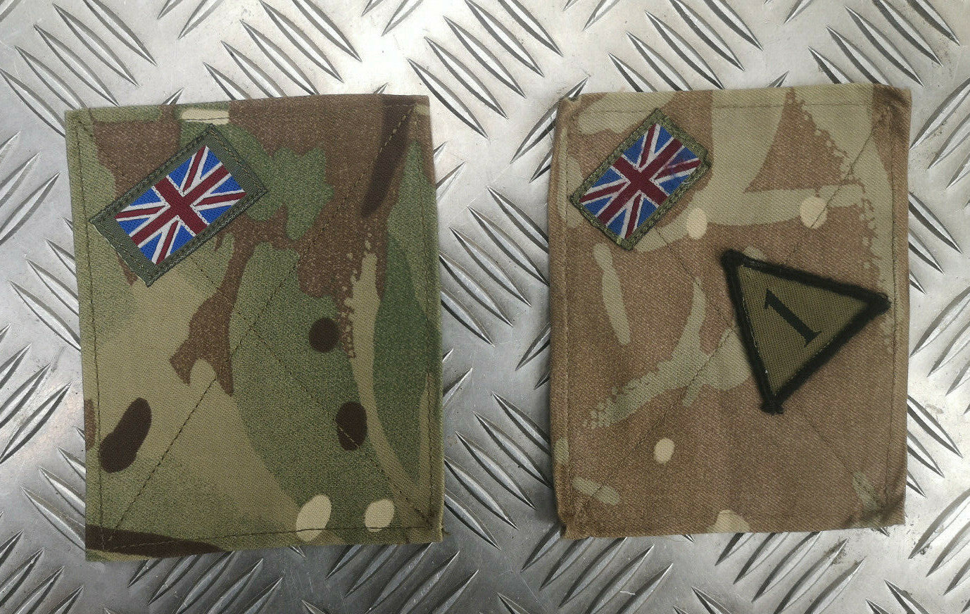 MTP Blanking Patches with 1st Armoured Infantry Brigade TRF Patch British Army